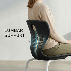 Blow molded plastic <b>chair</b> seat <b>shell</b> - Product Image 2