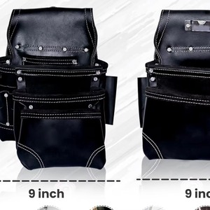 Factory Price Professional Electrical Waist Tool Bag High-Quality Custom-Made Leather Tool Bag For Sale - Product Image 2