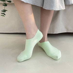 Korea Fashion Women Rib <b>No</b> <b>Show</b> Socks Made of Premium Combed Cotton - Product Image 5