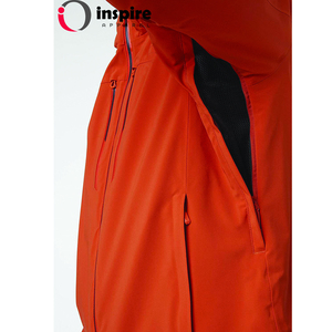 Men's Solid Front Finished Hooded Softshell <b>Jacket</b> <b>Fleece</b> <b>Lined</b> Winter Outdoor Windproof Quick Dry Breathable Workwear - Product Image 6