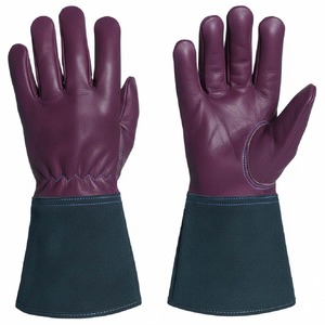 Gants de soudage en cuir de vachette durables, résistants au feu, pour une utilisation industrielle sécurisée - Product Image 1