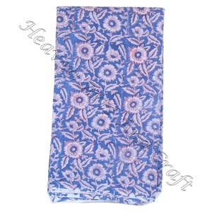 ผ้าคอตตอน100% สำหรับใช้ในบ้านชุดเดรสแบบอินเดียทำด้วยมือผ้าพิมพ์ลาย100% เกรด A - Product Image 1