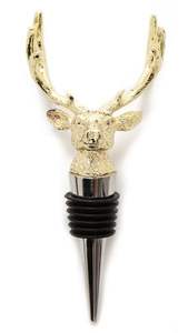 Tapón de vino con cabeza de animal, tapón de vino dorado, tapón de vino premium, tapón de vino de aleación de zinc - Product Image 3