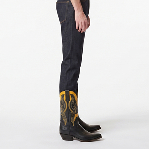 Botas Vaqueras de Cuero con Bordado Personalizado, Botas Vaqueras Occidentales de Moda para Hombre, Calzado de Cuero, Botas Vaqueras Occidentales para Hombre - Product Image 3