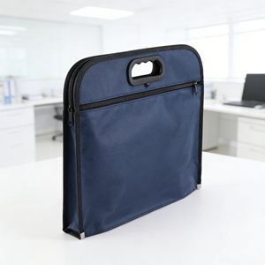 <b>Documents</b> <b>Bag</b> With Shoe Compartment Zipper Closure Travel <b>Documents</b> <b>Bag</b> Blue <b>Documents</b> <b>Bag</b> - Product Image 3
