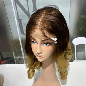 Extensiones de Cabello Vietnamitas de Doble Trama, Alta Calidad, 100g, para Tejer Pelucas, Color Rubio Ombre - Product Image 2