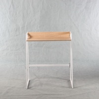 Table basse ovale moderne en métal noir avec base en fer et plateau pour salon, petit format, prix bas
