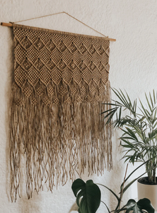 Décoration murale verticale de luxe en jute faite à la main, motif floral Art Déco, pour hall d'hôtel, complexe hôtelier, appartement, décoration intérieure - Product Image 6