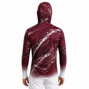 เสื้อตกปลาผู้ชาย OEM ขายส่ง เสื้อยืดแขนยาวน้ำหนักเบาจากใยไผ่ ป้องกันรังสียูวี เสื้อผ้าสำหรับตกปลา - Product Image 3