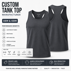 เสื้อกล้ามตาข่ายระบายอากาศ ขอบดิบ ตัดเย็บแบบ Racerback สีสันตามสั่ง รับผลิตแบรนด์ส่วนตัว ขายส่ง สำหรับใส่ชายหาดช่วงฤดูร้อน - Product Image 5
