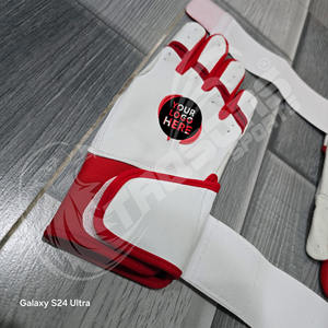 Guantes de Bateo TRQSONS Personalizables para Lanzador de Béisbol, de Cuero Genuino, Impermeables, Aislantes y de Puño Largo - Product Image 5