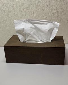 Eco-Friendly Wooden Toilet <b>Roll</b> Holder and Tissue <b>Box</b> for Home Bathroom Carton Packing Restaurant Organizer for Home Office <b>Box</b> - Product Image 3