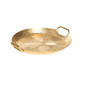 Luxury Serving <b>Tray</b> For Coffee <b>Table</b> Decor And Serving Guests With Smooth Edges And Premium Finished <b>Round</b> Shape - Product Image 1