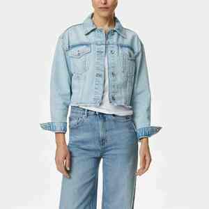 Discover The Latest Trends In Denim Fashion With Our Newly Launched Series Of High Quality And Breathable New Women Denim Tops - Product Image 5