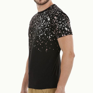 T-shirt uni de haute qualité pour l'été 2026 – Col côtelé haut, col rond, confortable et léger – Grande vente - Product Image 3