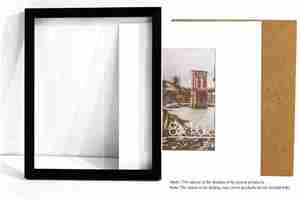 Cadre mural élégant en alliage d'<span class=keywords><strong>aluminium</strong></span> à bordure étroite, léger, en métal, pour photos, impressions et peintures - Product Image 6