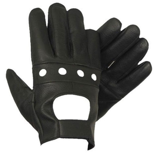 Gants de conduite en cuir PU marron pour homme, doublure en soie unisexe, extensibles, compatibles écran tactile, personnalisables, résistants aux éclaboussures de métal fondu - Product Image 6