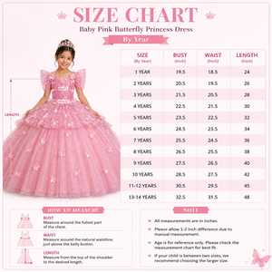 Nouvelles Robes de Bal de Princesse Dorées de Luxe pour Filles, Idéales pour Anniversaires, Mariages, Couleurs Personnalisables, Service OEM Papillon - Product Image 5