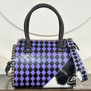 Nouvel Arrivage Super Septembre : Sacs de Voyage Speedy Moyens en Cuir Véritable à Motif Damier, Sacs à Main Bandoulière pour Femmes en Cuir de Vachette Authentique - Product Image 1