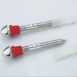 Dhananjay Polymers - Vis de fixation pour lavabo, acier doux zingué, tête ronde 16 mm, lot de trois, garantie 1 an, basse pression, OEM ODM - Product Image 1