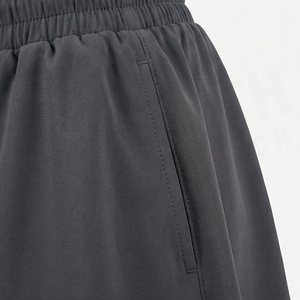 Women <b>Elastic</b> Waist Asymmetrical Drawstring Shorts Solid Color Casual Style High Waisted Comfortable Fit All Seasons Wear - Product Image 5