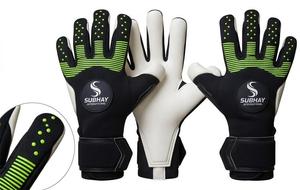 Guantes de Portero de Fútbol Subhay, Dedos Completos, Palma de Silicona Antideslizante, Correa de Muñeca Ajustable, Unisex, Deportivos - Product Image 4