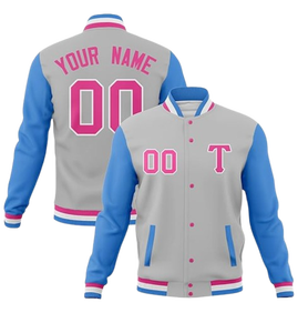 Chaqueta Varsity Personalizada con Protección Anti-UV, Logotipo Bordado Personalizado, Tela de Lona, Chaqueta de Invierno para Hombre - Product Image 3