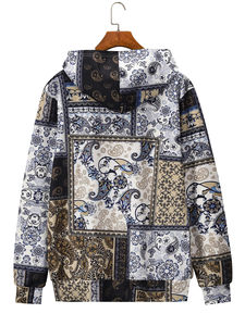 Men Casual Fashion Funny Pullover <b>Hoodies</b> Winter Digital Printing Fleece Regular Fit OEM Best Quality - Product Image 2