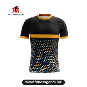 Camiseta de Manga Corta con Cuello Redondo, Camuflaje, Corte Regular, Secado Rápido, Deportiva, Tejido de Poliéster, Estampado por Sublimación - Product Image 3