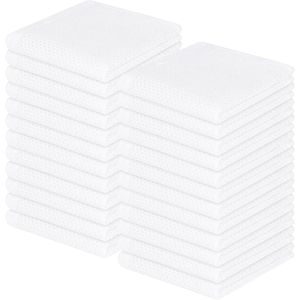 Panni per Pulizia in Cotone 100% a Nido d'Ape per Cucina, Strofinacci di Alta Qualità - Product Image 1