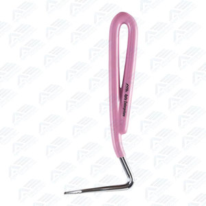 เข็มขูดกีบสัตว์สแตนเลสสีชมพูสำหรับสัตวแพทย์มืออาชีพ ใช้ซ้ำได้ - Product Image 2