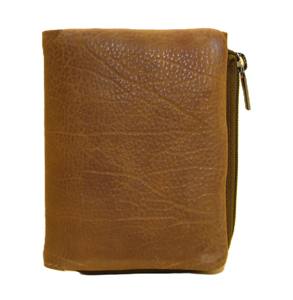 Nueva Cartera para Hombre, Diseño Clásico Retro, Cartera Corta con Cremallera, Monedero, Tarjetero, Material PU Impermeable, Bolsa para Hombre - Product Image 1