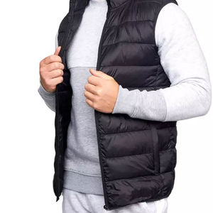 Gilet matelassé réversible personnalisé coupe-vent léger pour homme - Product Image 2