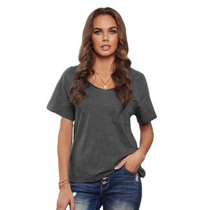 Camiseta estampada personalizada para mujer, camiseta con Logo - Product Image 1