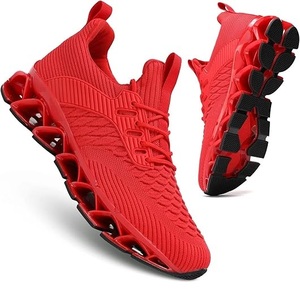 รองเท้าชกมวยแบบมืออาชีพคุณภาพสูงสั่งทำพิเศษ พื้นรองเท้าด้านบนเป็นตาข่าย บุยางนุ่ม รองรับแรงกระแทก ขายดีช่วงฤดูใบไม้ผลิและฤดูหนาว มีเชือกผูก พื้นรองเท้านุ่ม ใส่สบาย - Product Image 1