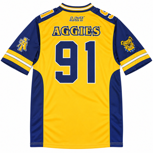 Camisetas de Fútbol Americano Personalizadas, Uniformes de Equipo con Impresión por Transferencia de Calor, 100% Poliéster, Estilo Universitario Unisex, OEM - Product Image 2