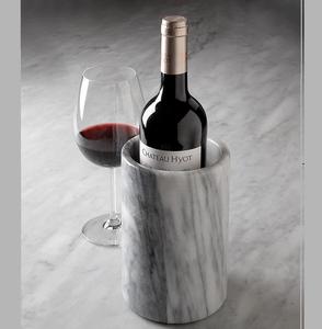 Porte-bouteille à vin en marbre fabriqué à partir de marbre naturel de qualité supérieure, conçu pour une présentation moderne et élégante, matériau solide, robuste et durable - Product Image 4