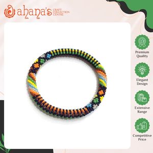 High Demanded Best Quality Unique Design Handmade Women's Trendy Crochet Needle Glass <b>Beads</b> <b>Bracelets</b> from Thailand Supplier - Product Image 2