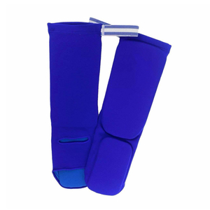 Protège-tibias et protège-pieds en mousse élastique personnalisés pour le kickboxing et le MMA – Équipement d'entraînement – Fournisseur en gros OEM/ODM – Protection - Product Image 4