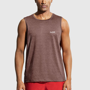 เสื้อกล้ามวิ่งออกกำลังกายกลางแจ้งทรงปกติสำหรับผู้ชาย ขายตรงจากโรงงาน คุณภาพสูง ระบายอากาศได้ดี - Product Image 1