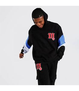 Ensembles de joggings pour hommes avec LOGO personnalisé Survêtement Vêtements de sport pour hommes Ensembles Noir Bleu Vêtements d'entraînement Gym personnalisé Survêtement confortable pour hommes - Product Image 5