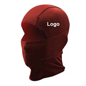 Masque de ski à 1 trou, cagoule, masque facial, chapeau, bonnet, respirant, chaud pour l'hiver, en polaire, coupe-vent, protection du visage pour le cyclisme - Product Image 1