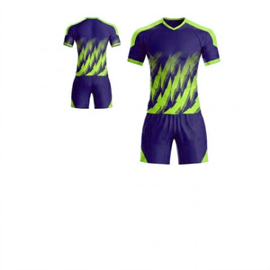 Uniforme de Fútbol Más Vendido a Precio Económico, Transpirable, de Secado Rápido, Ligero, Diseño Personalizado, 100% Poliéster, Colores Personalizados en la Parte Delantera - Product Image 2