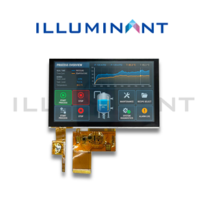 5 Inch CTP 800x480 TFT LCD Display Module RGB Interface ILI6122 GSL1680 500 Nits 12 o'clock LCM <b>LED</b> <b>Backlight</b> LCM - Product Image 2