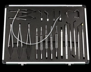 Juego de 20 Piezas para Cirugía de Cataratas, Instrumentos Médicos Quirúrgicos Oftálmicos Básicos, Microcirugía Ocular, Alta Calidad para Oftalmólogos - Product Image 2