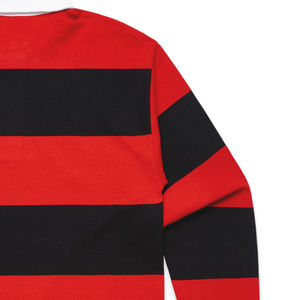 Maillots de rugby pour hommes, haute qualité, dernier style, coupe ample, manches longues, personnalisables, en coton respirant. - Product Image 6