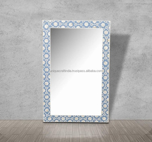 กรอบรูปฝังกระดูกแกะสลักด้วยมือจากอินเดีย คุณภาพดีเยี่ยม ดีไซน์ไม่ซ้ำใคร เป็นมิตรต่อสิ่งแวดล้อม เหมาะสำหรับตกแต่งบ้าน โต๊ะอาหาร สไตล์คลาสสิก โมเดิร์น วินเทจ - Product Image 2