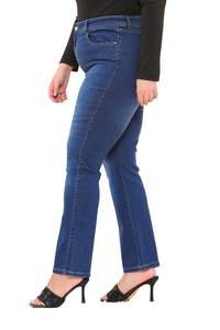 กางเกงยีนส์สตรีทแวร์วินเทจทรงตรงหลวมใส่สบายเป็นมิตรกับสิ่งแวดล้อม ระบายอากาศได้ดี ซักได้ - Product Image 5