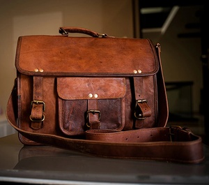 Bolsos de piel para portátil de alta calidad, estilo ligero y relajado, ideales para viajes, para hombre. - Product Image 1