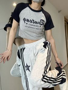 กางเกงวอร์มผ้าฝ้ายแท้ 100% สำหรับผู้ชาย ทรงหลวม ขาตรง กางเกงแทร็คแพนท์เนื้อผ้าหนา กางเกงจ็อกเกอร์ทรงหลวมปักลายกลางตัว - Product Image 3